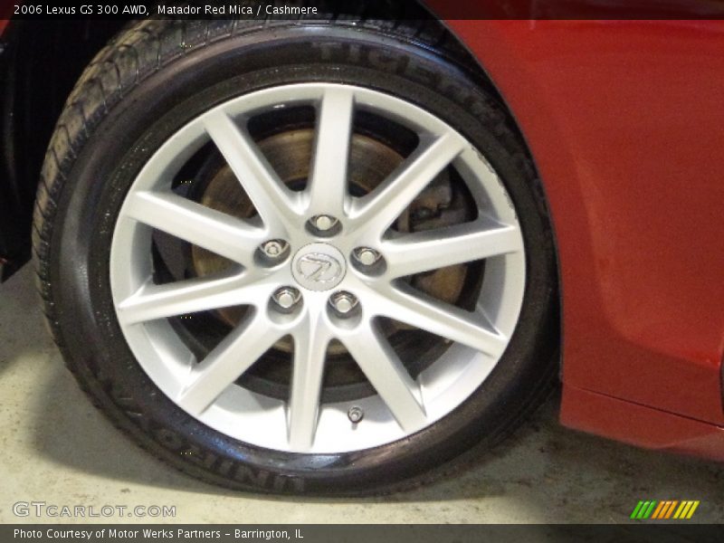 Matador Red Mica / Cashmere 2006 Lexus GS 300 AWD