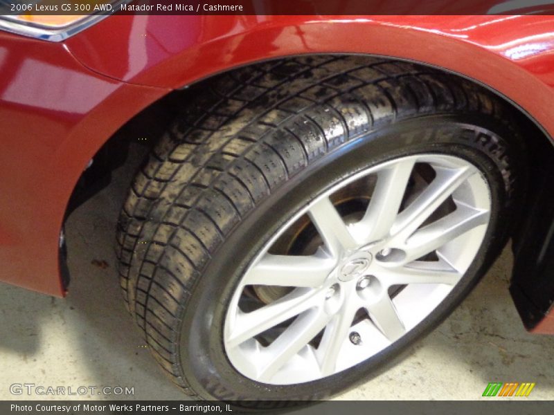 Matador Red Mica / Cashmere 2006 Lexus GS 300 AWD