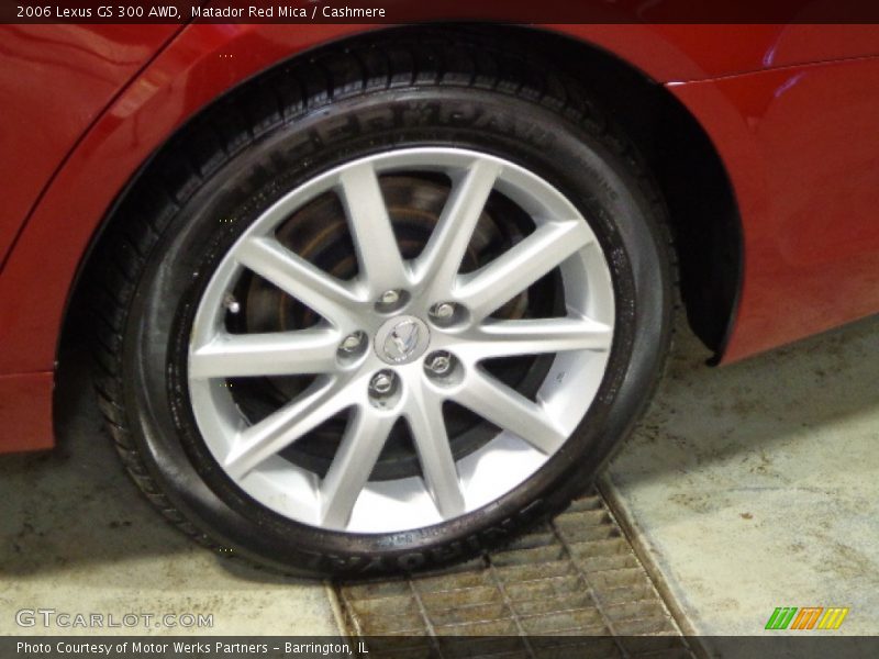Matador Red Mica / Cashmere 2006 Lexus GS 300 AWD