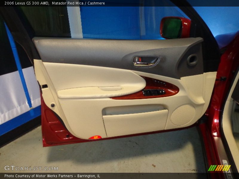 Matador Red Mica / Cashmere 2006 Lexus GS 300 AWD