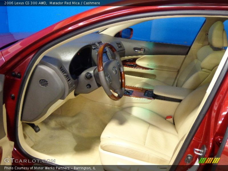 Matador Red Mica / Cashmere 2006 Lexus GS 300 AWD