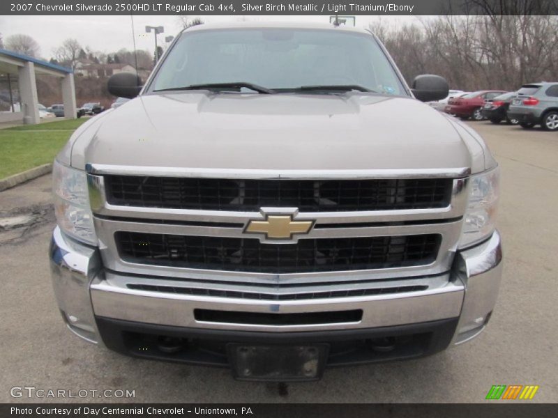Silver Birch Metallic / Light Titanium/Ebony 2007 Chevrolet Silverado 2500HD LT Regular Cab 4x4