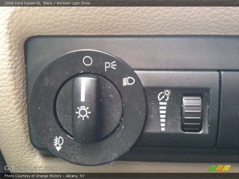 Controls of 2006 Fusion SE