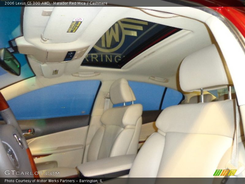 Matador Red Mica / Cashmere 2006 Lexus GS 300 AWD