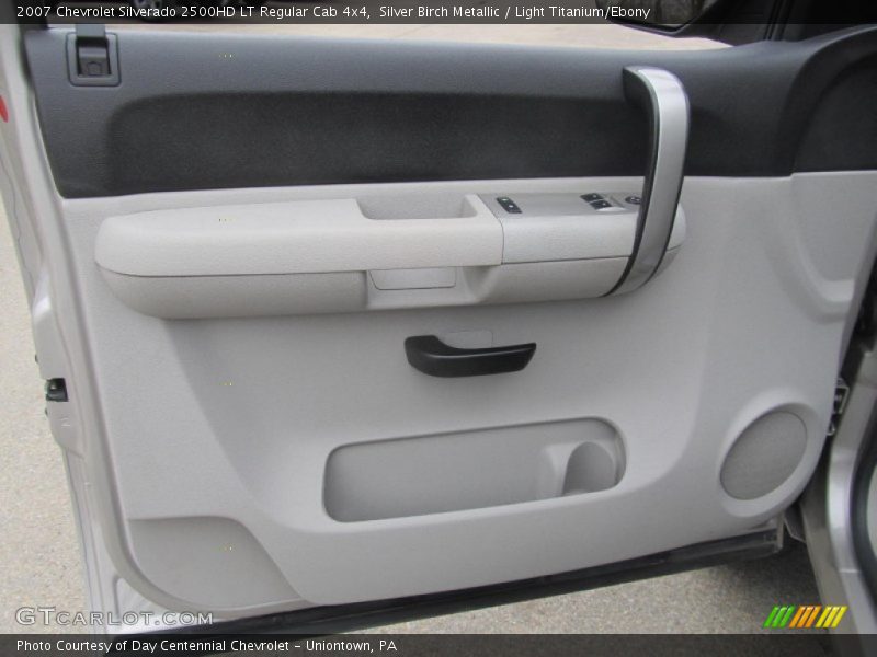 Silver Birch Metallic / Light Titanium/Ebony 2007 Chevrolet Silverado 2500HD LT Regular Cab 4x4