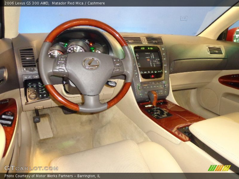 Matador Red Mica / Cashmere 2006 Lexus GS 300 AWD