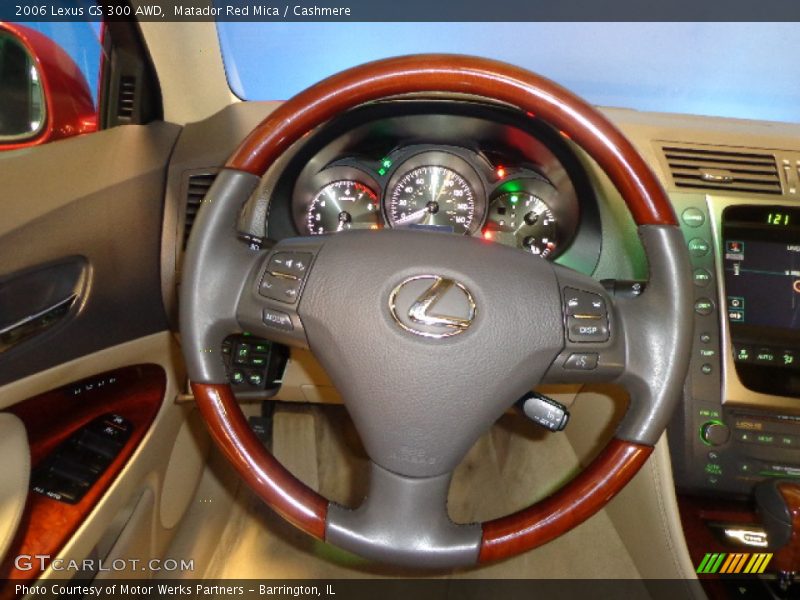 Matador Red Mica / Cashmere 2006 Lexus GS 300 AWD