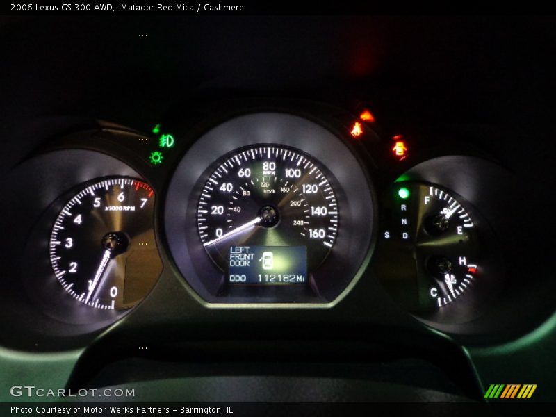 Matador Red Mica / Cashmere 2006 Lexus GS 300 AWD