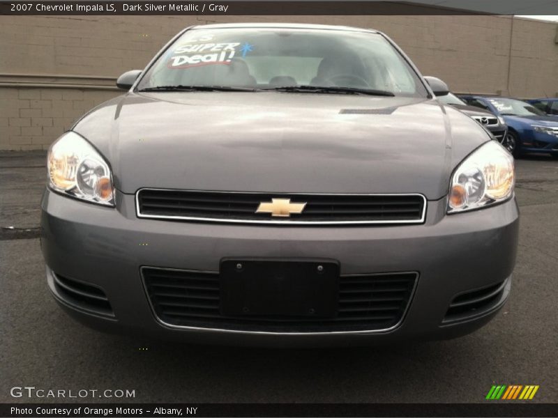 Dark Silver Metallic / Gray 2007 Chevrolet Impala LS