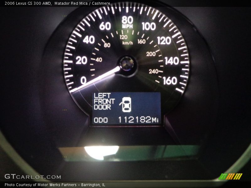 Matador Red Mica / Cashmere 2006 Lexus GS 300 AWD