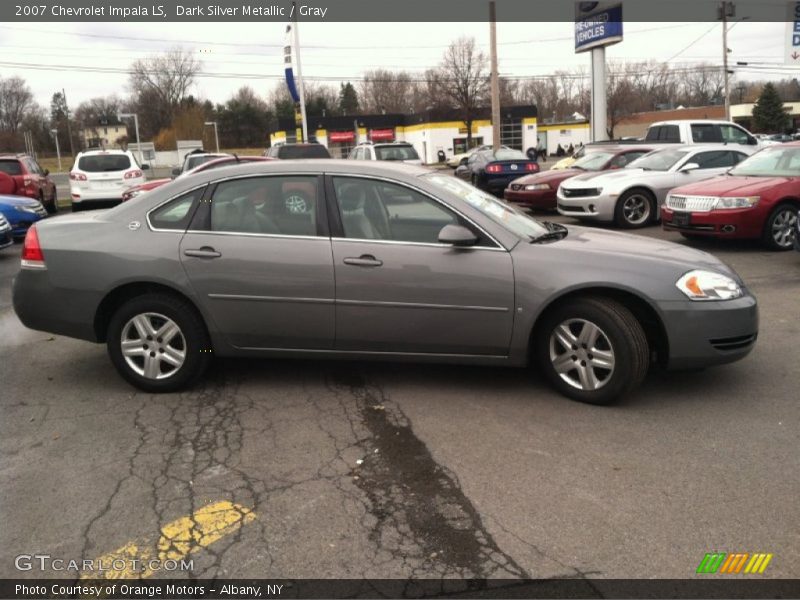 Dark Silver Metallic / Gray 2007 Chevrolet Impala LS
