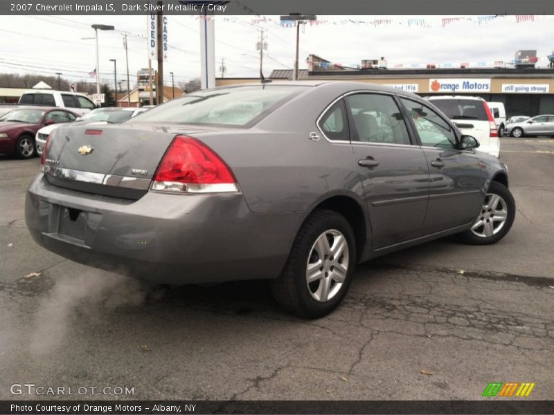 Dark Silver Metallic / Gray 2007 Chevrolet Impala LS