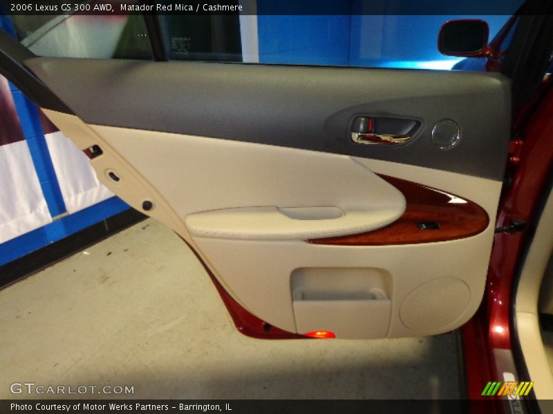 Matador Red Mica / Cashmere 2006 Lexus GS 300 AWD