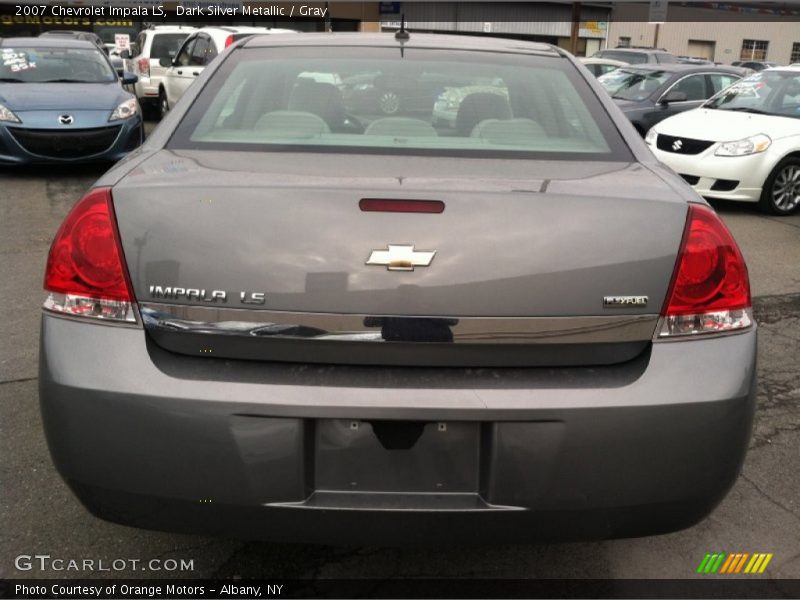 Dark Silver Metallic / Gray 2007 Chevrolet Impala LS