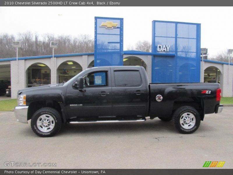 Black / Ebony 2010 Chevrolet Silverado 2500HD LT Crew Cab 4x4
