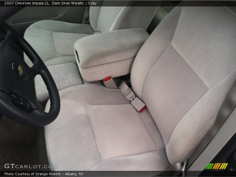 Dark Silver Metallic / Gray 2007 Chevrolet Impala LS