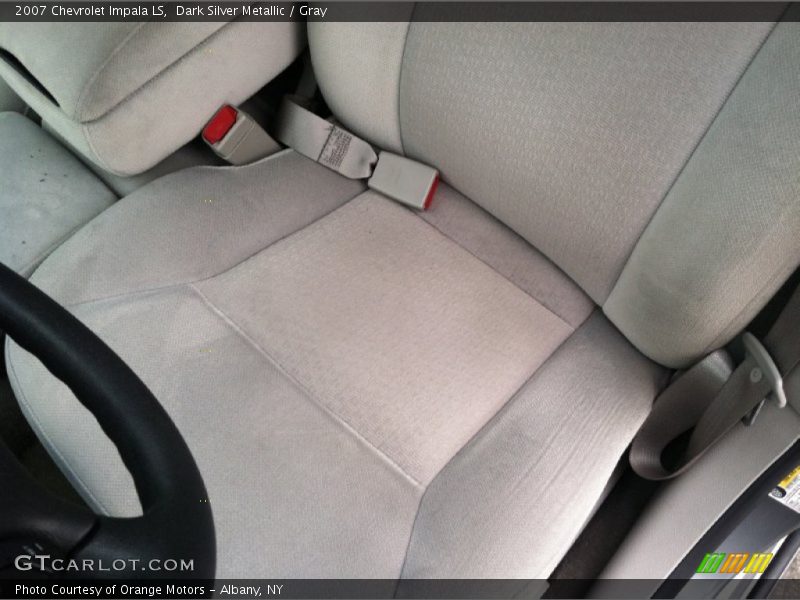 Dark Silver Metallic / Gray 2007 Chevrolet Impala LS