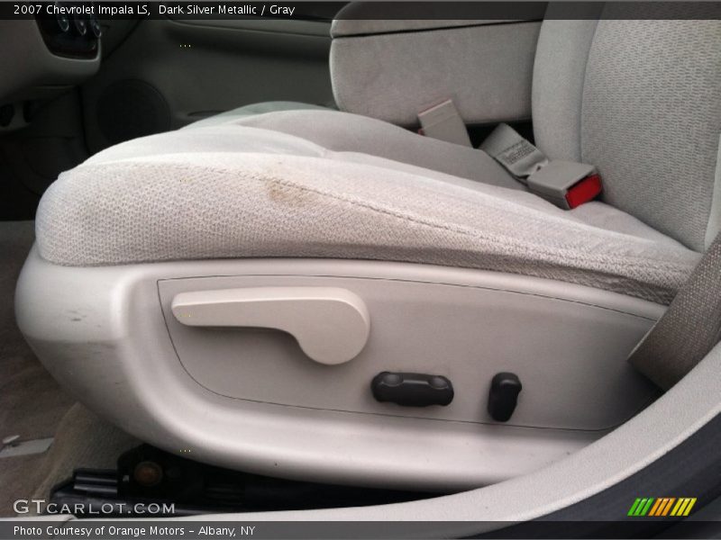 Dark Silver Metallic / Gray 2007 Chevrolet Impala LS