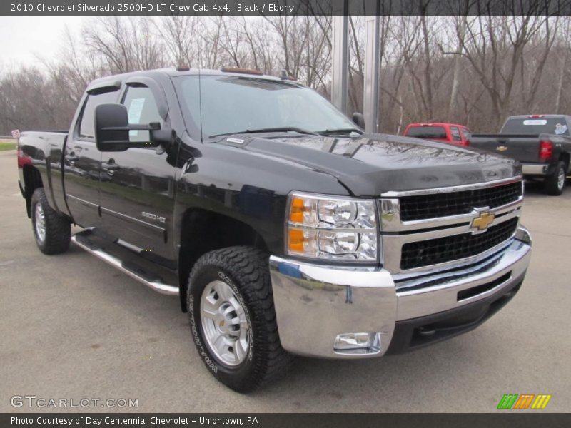 Black / Ebony 2010 Chevrolet Silverado 2500HD LT Crew Cab 4x4