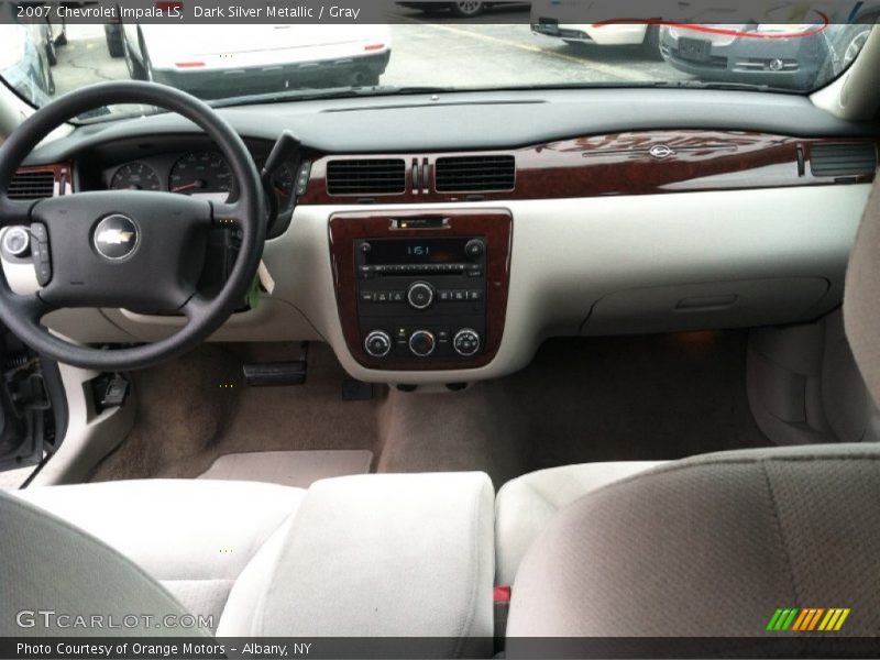 Dark Silver Metallic / Gray 2007 Chevrolet Impala LS