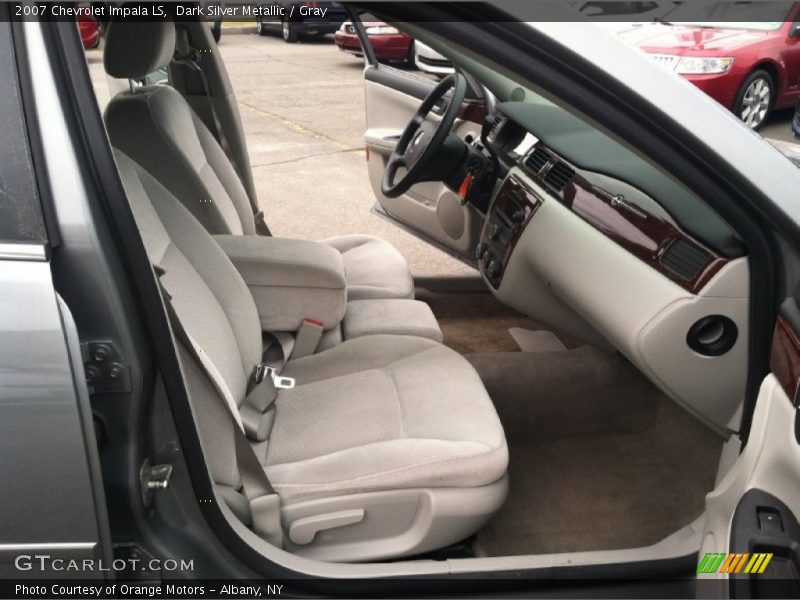 Dark Silver Metallic / Gray 2007 Chevrolet Impala LS