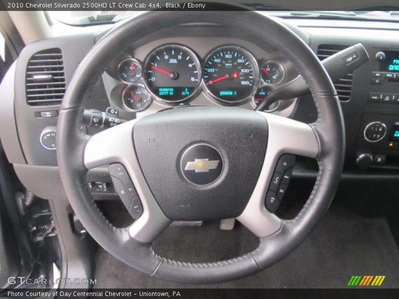 Black / Ebony 2010 Chevrolet Silverado 2500HD LT Crew Cab 4x4