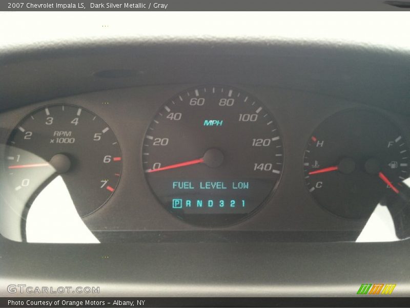 Dark Silver Metallic / Gray 2007 Chevrolet Impala LS