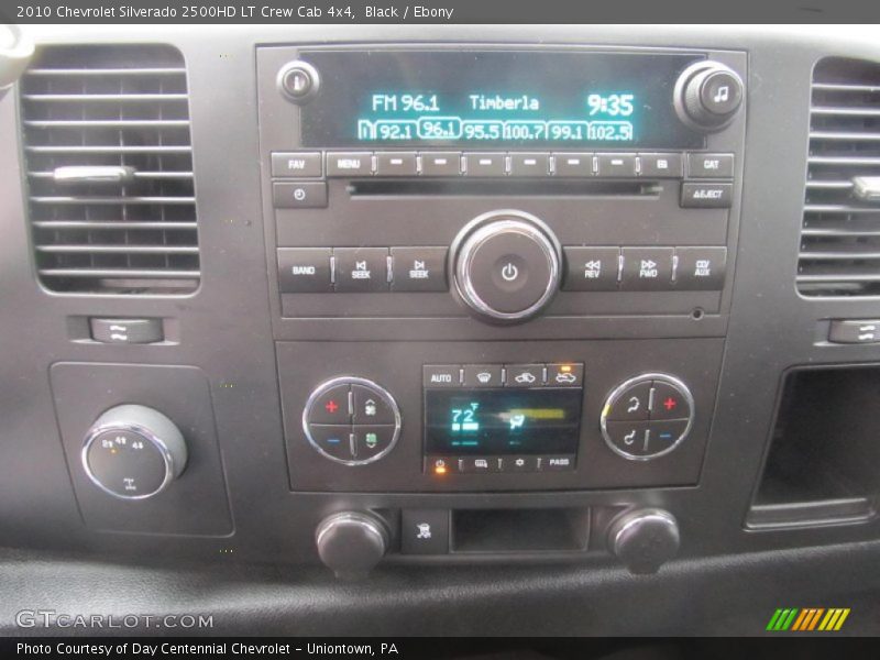 Black / Ebony 2010 Chevrolet Silverado 2500HD LT Crew Cab 4x4