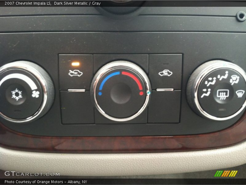 Dark Silver Metallic / Gray 2007 Chevrolet Impala LS