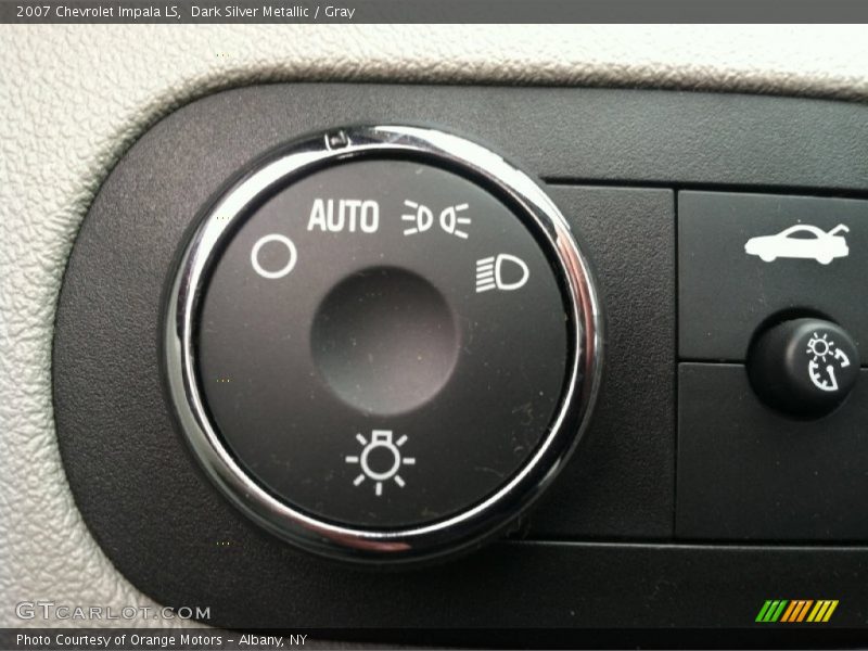 Dark Silver Metallic / Gray 2007 Chevrolet Impala LS