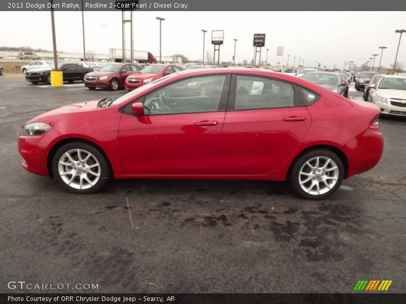 Redline 2-Coat Pearl / Diesel Gray 2013 Dodge Dart Rallye