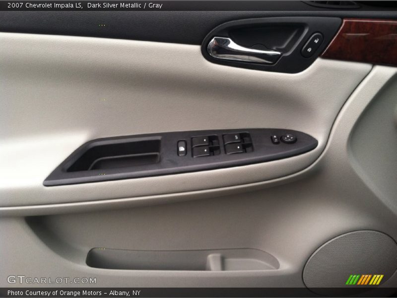 Dark Silver Metallic / Gray 2007 Chevrolet Impala LS