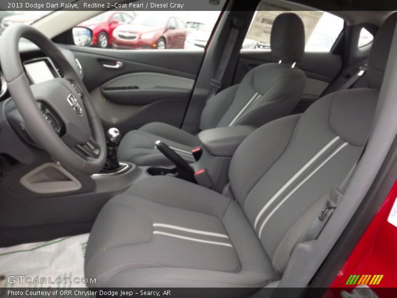 Redline 2-Coat Pearl / Diesel Gray 2013 Dodge Dart Rallye