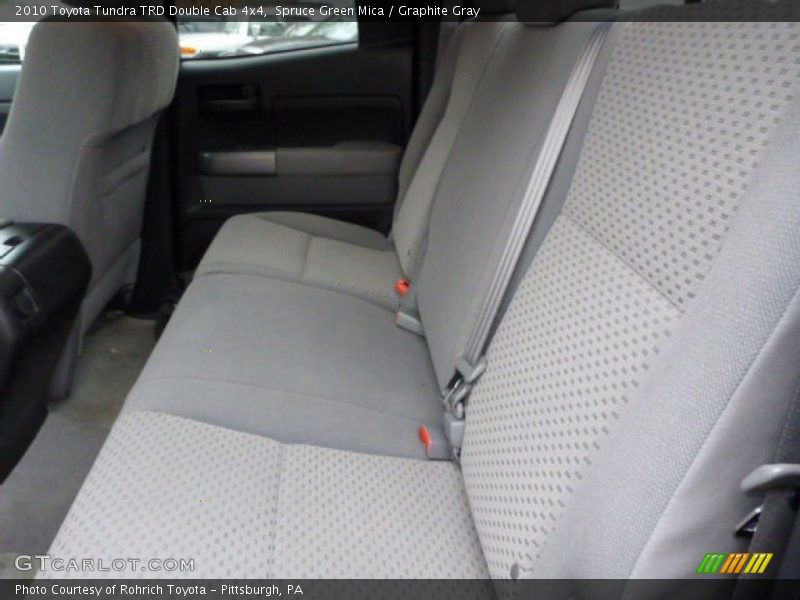 Spruce Green Mica / Graphite Gray 2010 Toyota Tundra TRD Double Cab 4x4