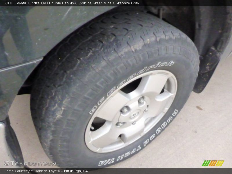 Spruce Green Mica / Graphite Gray 2010 Toyota Tundra TRD Double Cab 4x4