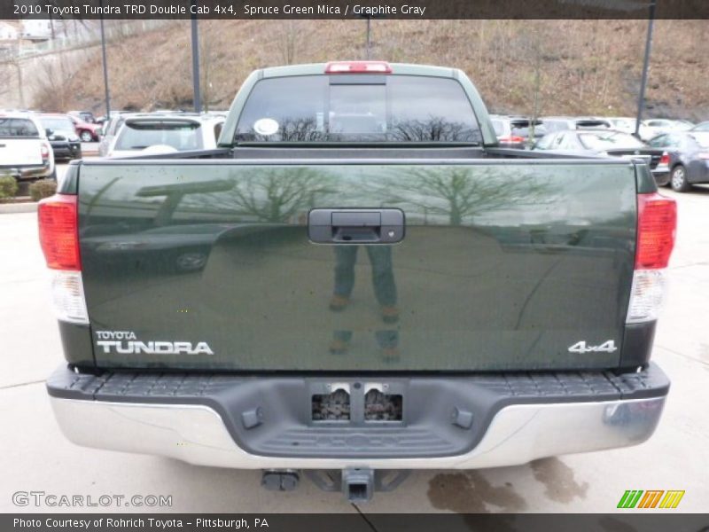 Spruce Green Mica / Graphite Gray 2010 Toyota Tundra TRD Double Cab 4x4
