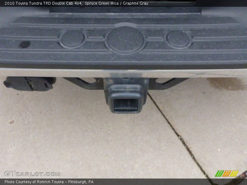 Spruce Green Mica / Graphite Gray 2010 Toyota Tundra TRD Double Cab 4x4