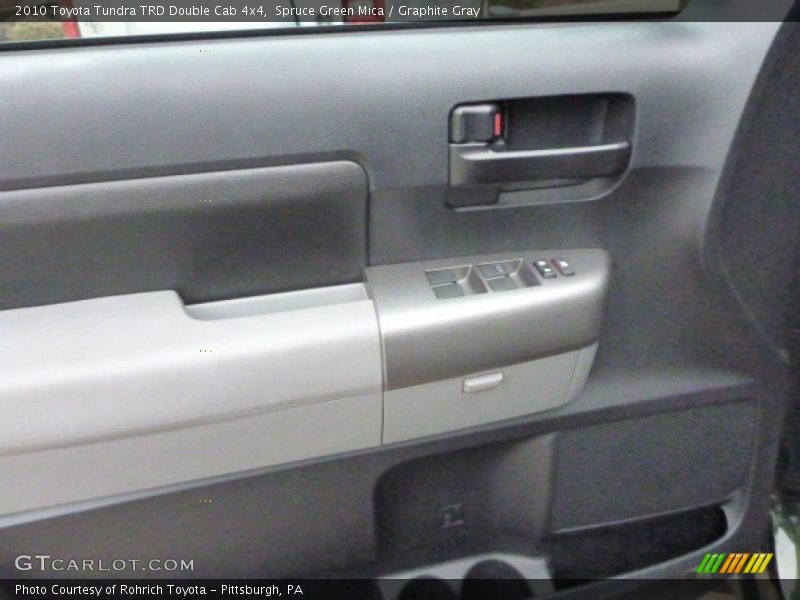Spruce Green Mica / Graphite Gray 2010 Toyota Tundra TRD Double Cab 4x4
