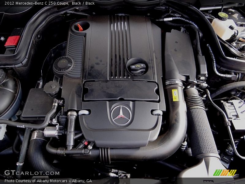 Black / Black 2012 Mercedes-Benz C 250 Coupe