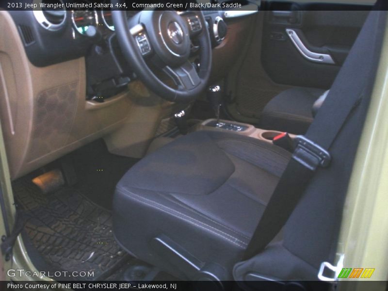 Commando Green / Black/Dark Saddle 2013 Jeep Wrangler Unlimited Sahara 4x4