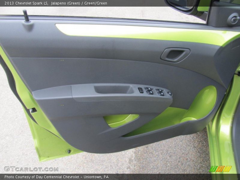 Front Seat of 2013 Spark LS