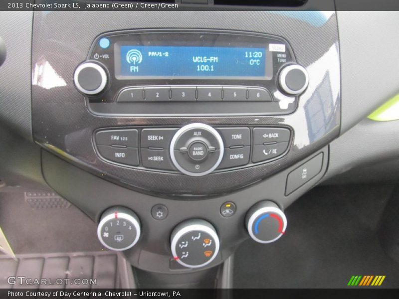Controls of 2013 Spark LS