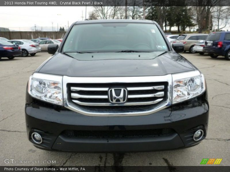 Crystal Black Pearl / Black 2013 Honda Pilot Touring 4WD