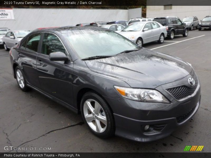 Magnetic Gray Metallic / Dark Charcoal 2010 Toyota Camry SE
