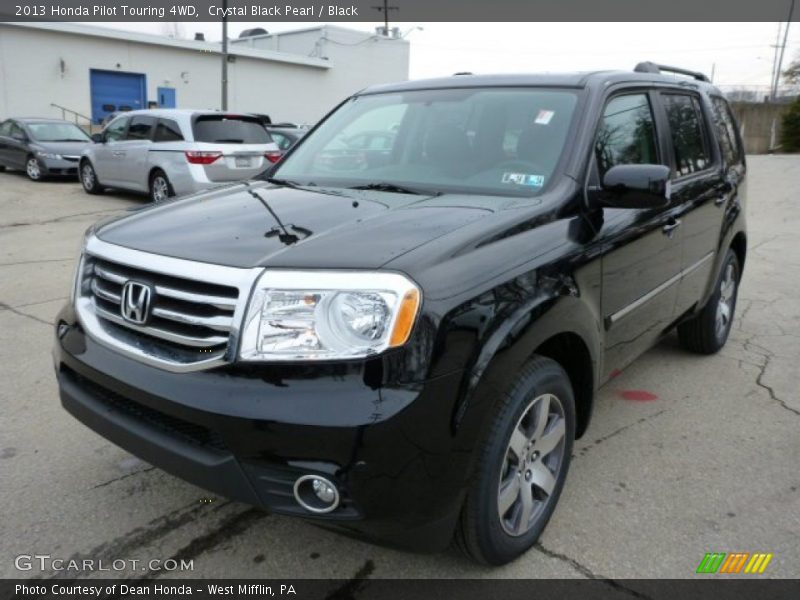 Crystal Black Pearl / Black 2013 Honda Pilot Touring 4WD