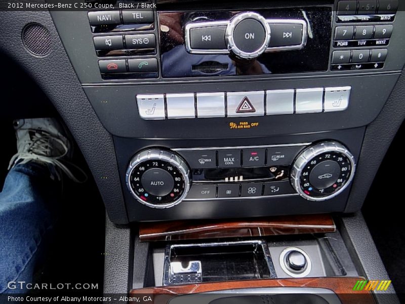 Black / Black 2012 Mercedes-Benz C 250 Coupe