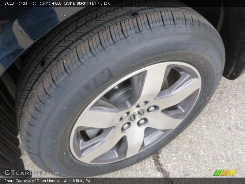Crystal Black Pearl / Black 2013 Honda Pilot Touring 4WD