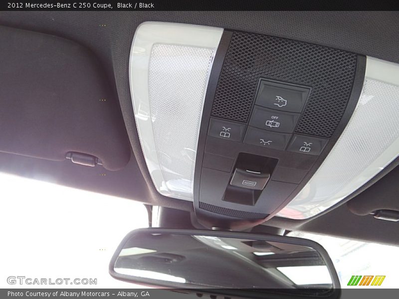 Black / Black 2012 Mercedes-Benz C 250 Coupe