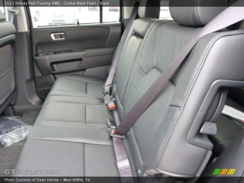 Crystal Black Pearl / Black 2013 Honda Pilot Touring 4WD