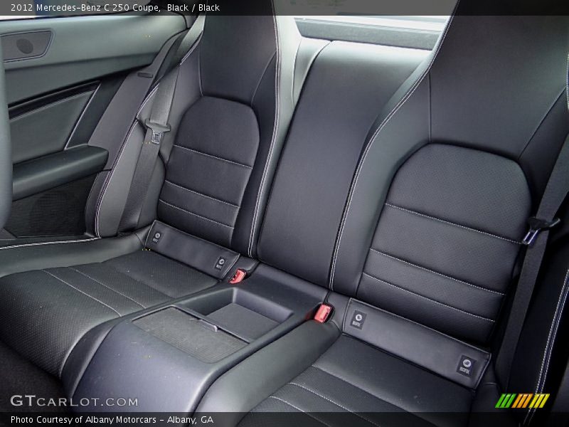 Black / Black 2012 Mercedes-Benz C 250 Coupe